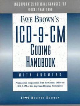 ICD-9-CM Coding Handbook Handbook with Answers  9781556482816 Front Cover