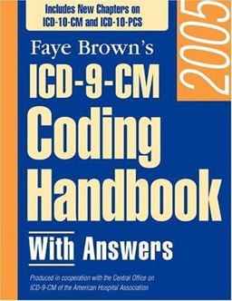 ICD-9-CM Coding Handbook 2005 with Answers  9781556483158 Front Cover
