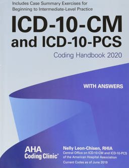 ICD-10-CM and Icd-10-pcs Coding Handbook, With Answers 2020:  9781556484513 Front Cover