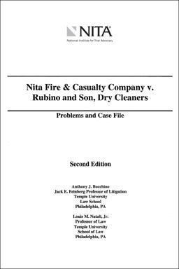 NITA Fire and Casualty Co. vs. Anthony Rubino, d. b. a. Rubino and Son Teaching Notes  9781556810657 Front Cover