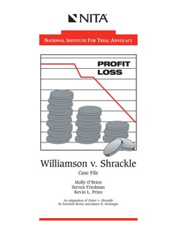 Williamson V. Shrackle Case File  9781556816802 Front Cover