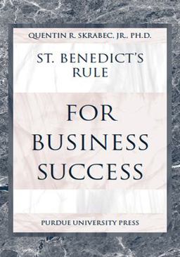 St. Benedict's Rule for Business Success  9781557533937 Front Cover