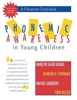 Phonemic Awareness in Young Children A Classroom Curriculum 1st 9781557663214 Front Cover