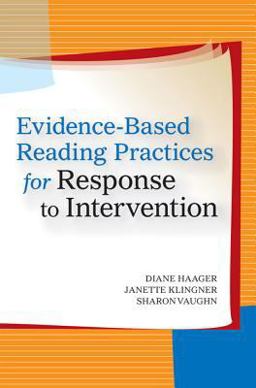 Evidence-Based Reading Practices for Response to Intervention  9781557668288 Front Cover