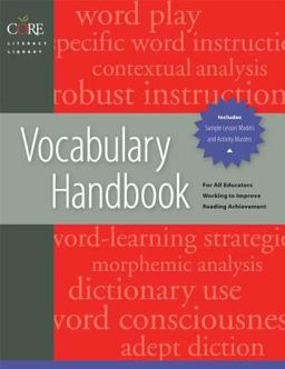 Vocabulary Handbook  9781557669285 Front Cover