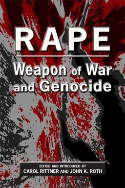 Rape Weapon of War and Genocide  9781557788986 Front Cover