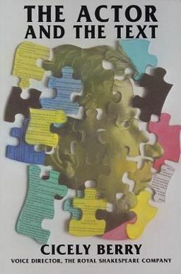 Actor and the Text  9781557831385 Front Cover