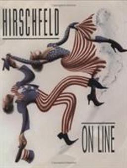 Hirschfeld on Line Over 400 Drawings, Paintings and Photos  9781557833563 Front Cover