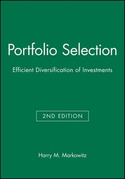 Portfolio Selection Efficient Diversification of Investments 2nd 9781557861085 Front Cover