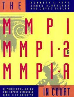 The MMPI, MMPI-2 and MMPI-a in Court