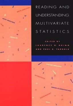 Reading and Understanding Multivariate Statistics  9781557982735 Front Cover