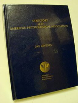 Directory of the American Psychological Association