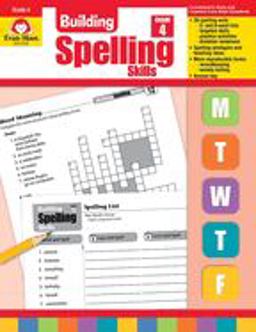 Building Spelling Skills Grade 4  9781557998422 Front Cover