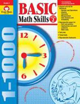 Basic Math Skills Grade 2  9781557998972 Front Cover