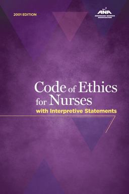 Code of Ethics for Nurses with Interpretive Statements 1st 9781558101760 Front Cover