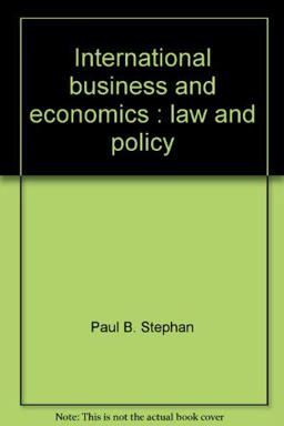 International Business and Economics