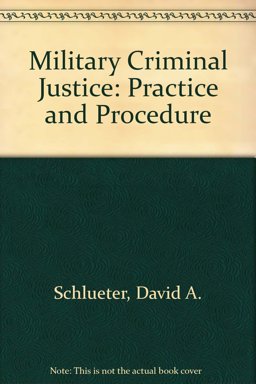 Military Criminal Justice Military Criminal Justice