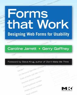 Forms That Work Designing Web Forms for Usability  9781558607101 Front Cover