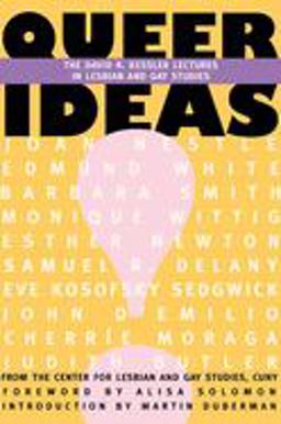 Queer Ideas The Kessler Lectures in Lesbian and Gay Studies  9781558614499 Front Cover