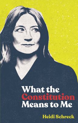 What the Constitution Means to Me (TCG Edition)  9781559369640 Front Cover