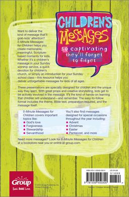 5-Minute Messages for Children  9781559450300 Front Cover