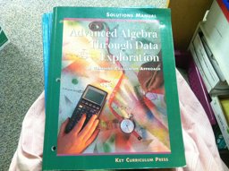 Advanced Algebra Through Data Exploration
