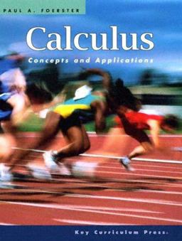 Calculus Concepts and Applications 2nd 9781559536547 Front Cover