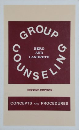 Group Counseling Concepts and Procedures 2nd 9781559590082 Front Cover