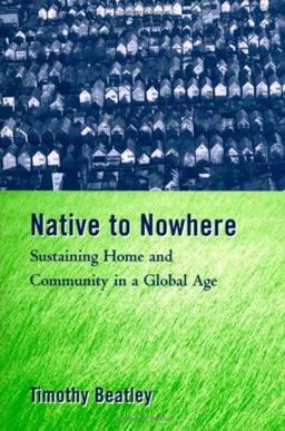 Native to Nowhere Sustaining Home and Community in a Global Age 2nd 9781559634533 Front Cover