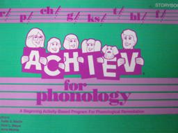 ACHIEV for Phonology