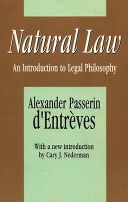 Natural Law An Introduction to Legal Philosophy 3rd 9781560006732 Front Cover