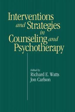 Intervention and Strategies in Counseling and Psychotherapy