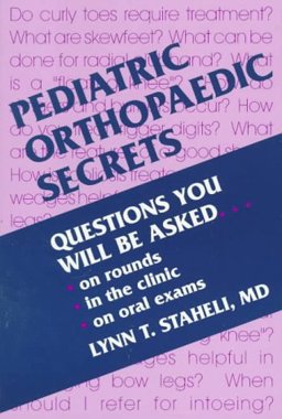 Pediatric Orthopaedic Secrets 1st 1997 9781560532071 Front Cover