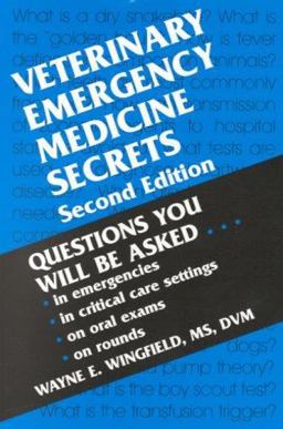 Veterinary Emergency Medicine Secrets 2nd 9781560534211 Front Cover