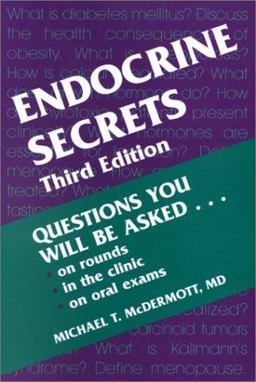 Endocrine Secrets 3rd 2001 9781560534495 Front Cover