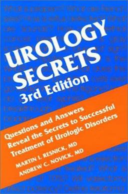Urology Secrets 3rd 9781560535102 Front Cover