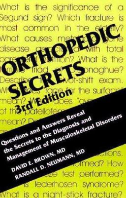 Orthopedic Secrets 3rd 9781560535416 Front Cover