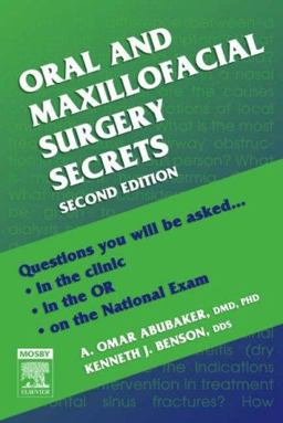 Oral and Maxillofacial Surgery Secrets 2nd 9781560536154 Front Cover