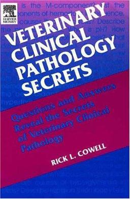 Veterinary Clinical Pathology Secrets  9781560536338 Front Cover