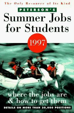 Summer Jobs for Students, 1997 Summer Jobs for Students, 1997
