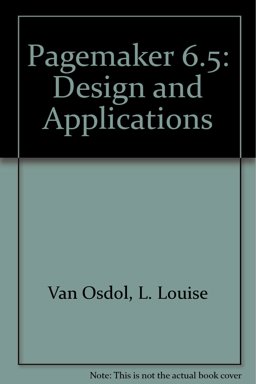 Pagemaker 6.5 Design and Applications 1st 1997 9781561188055 Front Cover