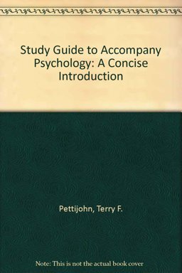 Study Guide to Accompany Psychology Study Guide to Accompany Psychology