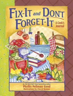 Fix-It and Don't Forget-It Journal A Cook's Journal  9781561486311 Front Cover
