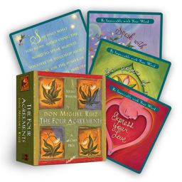 Four Agreements Cards  9781561708772 Front Cover