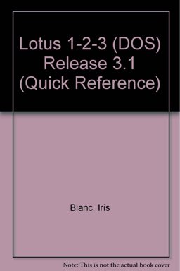 Lotus 1-2-3 (Ver. 3.1) Quick Reference Guide