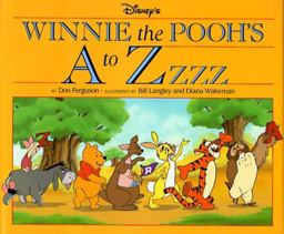 Winnie the Pooh's A to Zzzz Miniature Edition  9781562820152 Front Cover