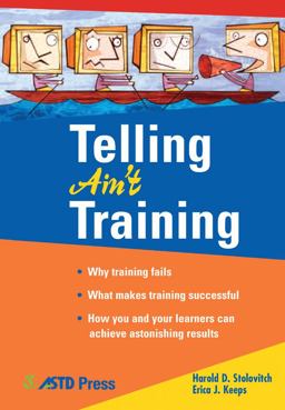 Telling Ain't Training  9781562863289 Front Cover