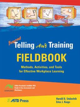 Beyond Telling Ain't Training Fieldbook  9781562864033 Front Cover