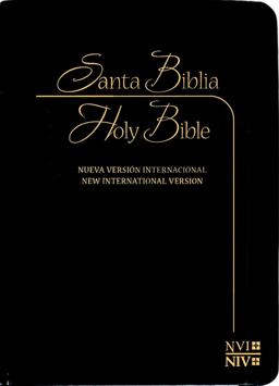 NVI / NIV Spanish/English Bible - Black Leatherlike NVI / NIV Spanish/English Bible - Black Leatherlike