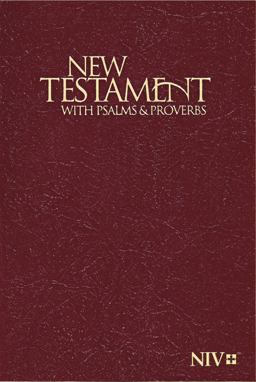 NIV Pocket New Testament with Psalms and Proverbs - Burgundy
